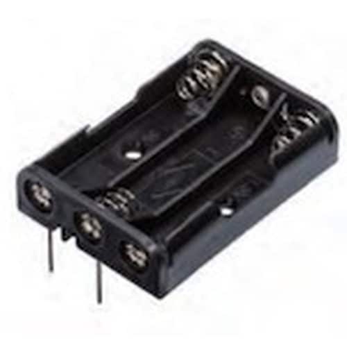 タカチ ピン付電池ホルダー 単4×3