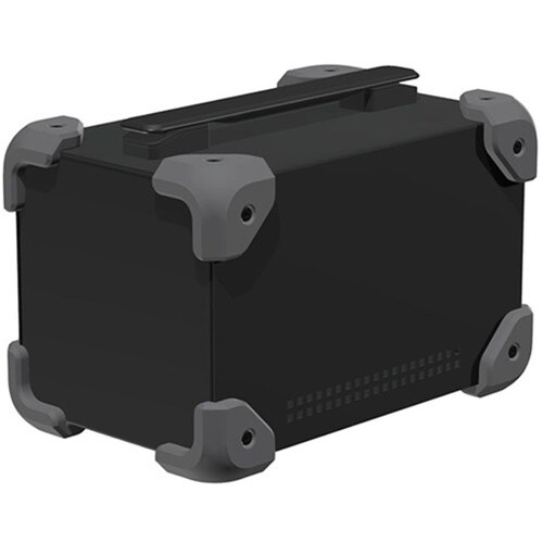 タカチ コーナーガード付ケース ブラック/グレー