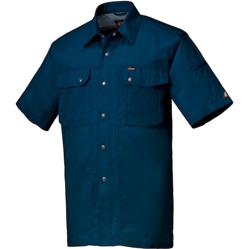 クロダルマ 半袖シャツ ブルー L