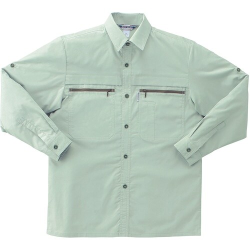 クロダルマ 長袖シャツ エッグシェルグリ M