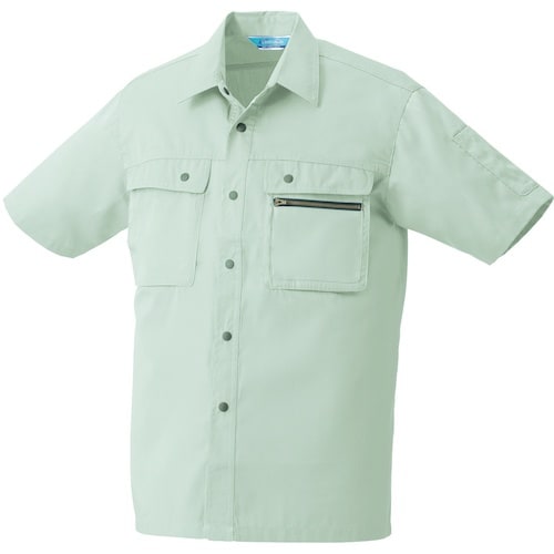 クロダルマ 半袖シャツ ライトグリーン S