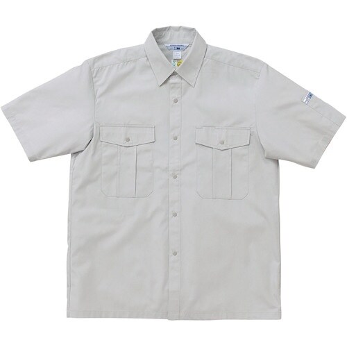 クロダルマ 半袖シャツ アイボリ− LL