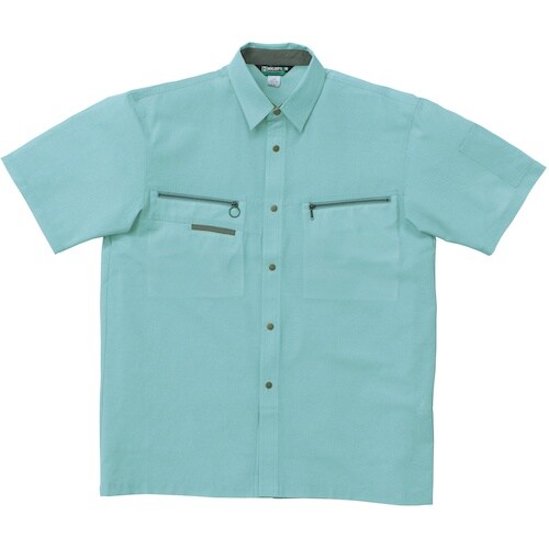 クロダルマ 半袖シャツ アースグリーン 4L