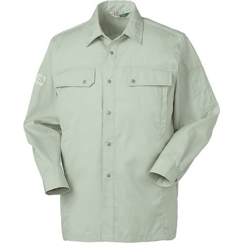 クロダルマ 長袖シャツ アースグリーン EL