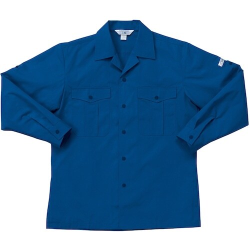 クロダルマ 長袖開衿シャツ コン S