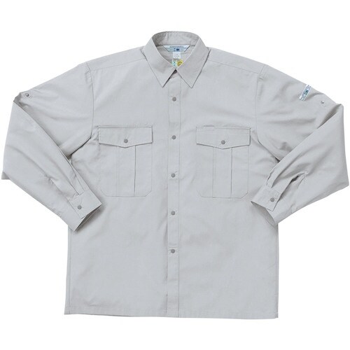 クロダルマ 長袖シャツ アイボリ− EL