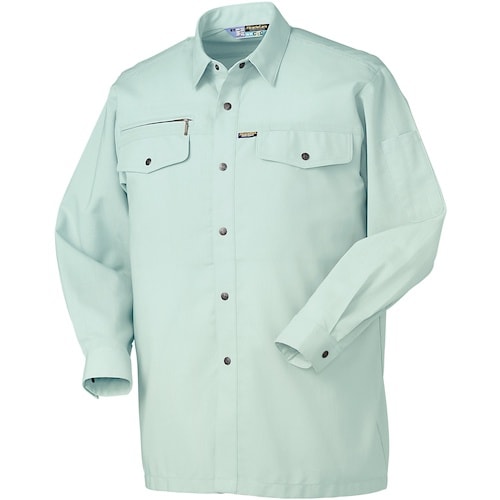 クロダルマ 長袖シャツ ア−スグリ−ン LL