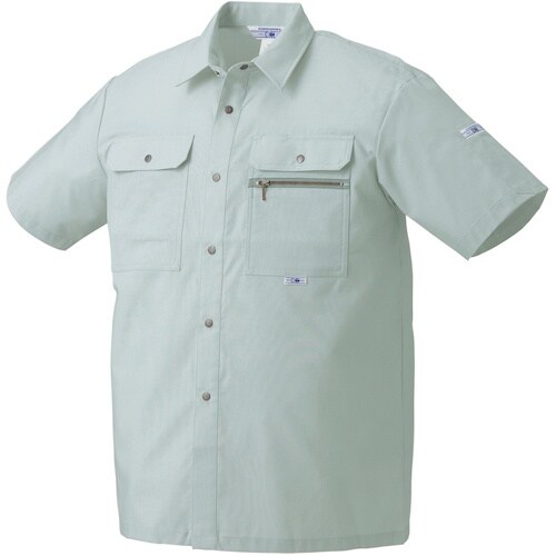 クロダルマ 半袖シャツ ライトターコイズ EL