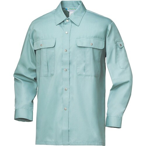 クロダルマ 長袖シャツ アイスグリーン 5L