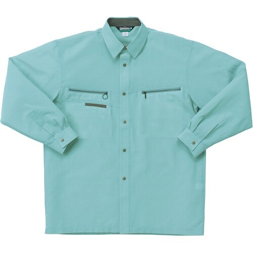 クロダルマ 長袖シャツ アースグリーン S