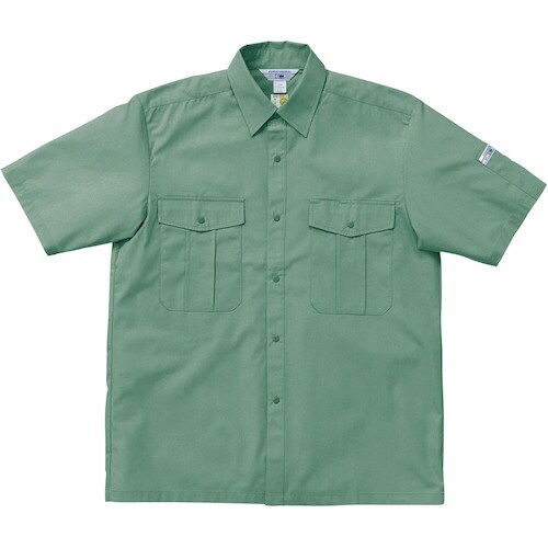 クロダルマ 半袖シャツ グリ−ン M