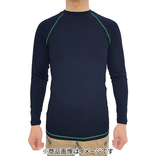 TEAGLES 23605ストレッチ長袖Tシャツネ