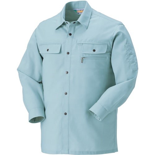 クロダルマ 長袖シャツ パウダーブルー LL