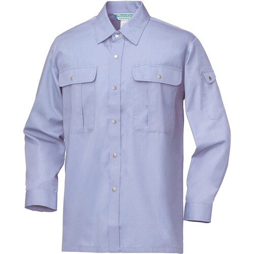 クロダルマ 長袖シャツ ライトバイオレット EL