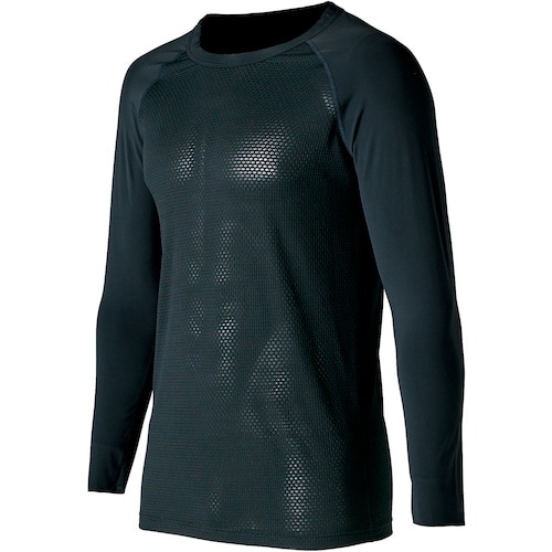 クロダルマ 長袖アンダーレイヤー ブラック LL