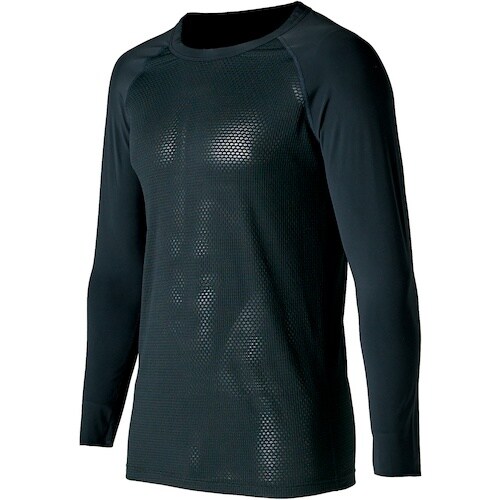 クロダルマ 長袖アンダーレイヤー ブラック M