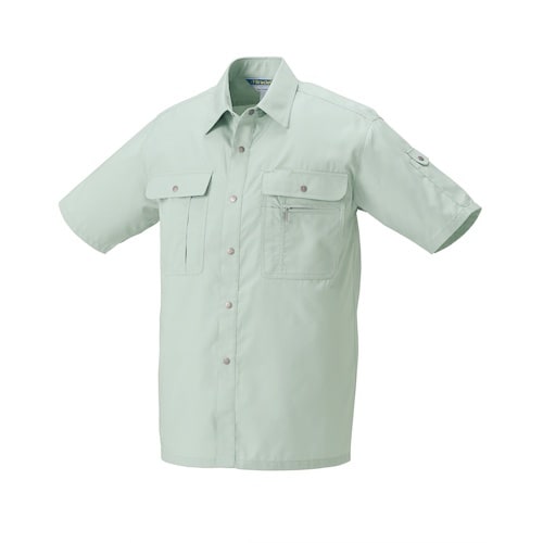 クロダルマ 半袖シャツ ライトグリーン M