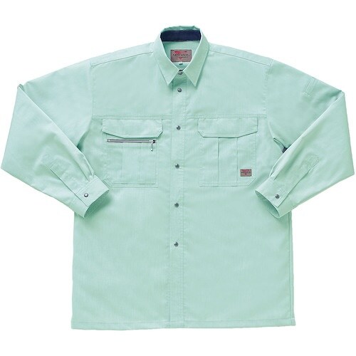 クロダルマ 長袖シャツ アースグリーン EL