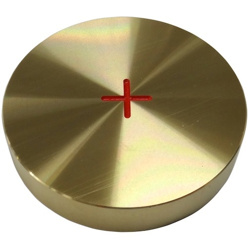 コノエ 測量用基準鋲 丸型 フラット 線十字φ30