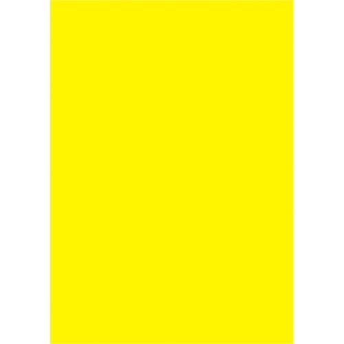 ササガワ ポスター 黄ポスター A3判 無地 11