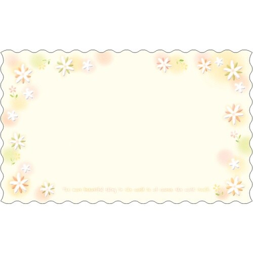 ササガワ メッセージカード Fカード100 ロマン