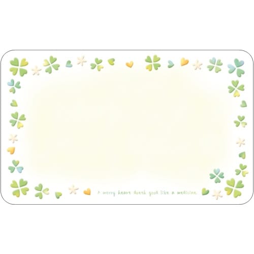 ササガワ メッセージカード Fカード100 カラフ