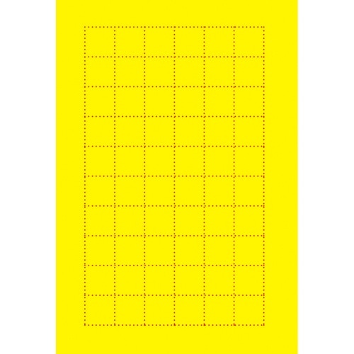 ササガワ ポスター 黄ポスター 小 無地 1101