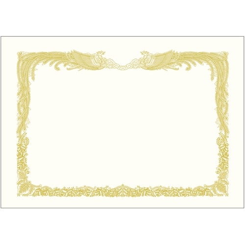 ササガワ 賞状用紙 金箔賞状用紙 A3判 縦書用