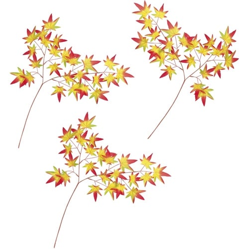 ササガワ 店飾用品 紅葉枝・小(3本セット) 39