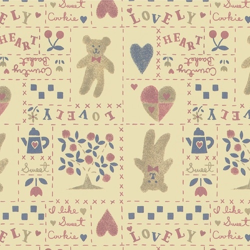 ササガワ 包装紙 包装紙 カントリーベア 半才判