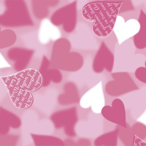 ササガワ 包装紙 包装紙 ノンブルーハートP 半才