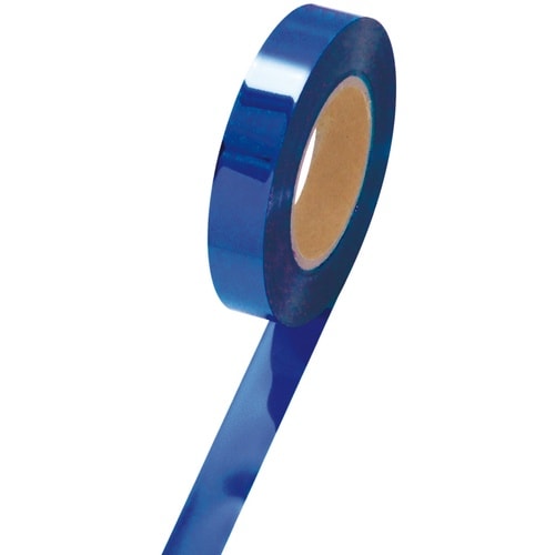ササガワ メッキテープ メッキテープ 藍 25mm
