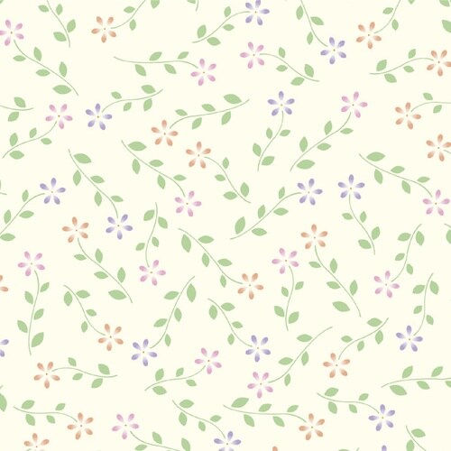 ササガワ 包装紙 包装紙10枚ロール プティフルー