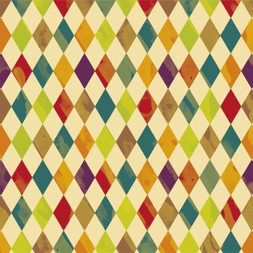 ササガワ 包装紙 包装紙 レトロダイヤ 半才判 4