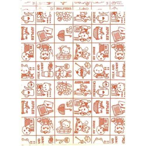 ササガワ 平袋 平袋 ファンシーあか 180×23