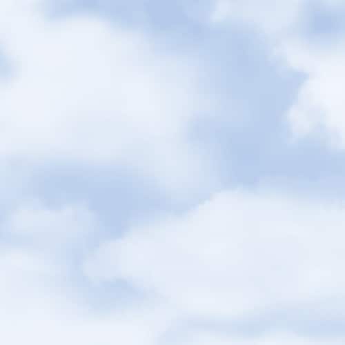 ササガワ 包装紙 包装紙 クラウド ブルー 半才判