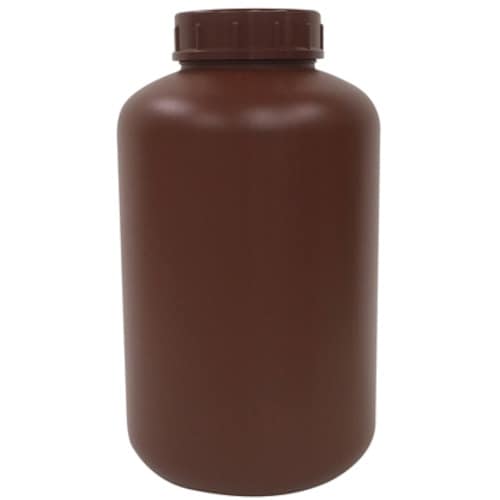 KOKUGO PE広口瓶 茶 5L