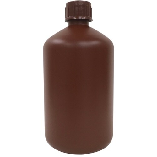 KOKUGO PE細口瓶 茶 5L 8本入