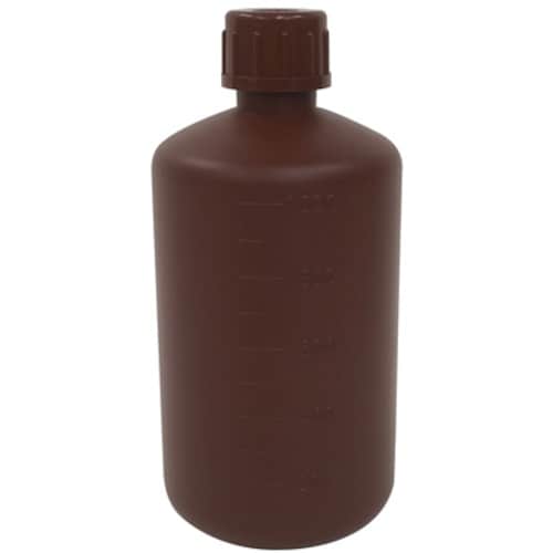 KOKUGO PE細口瓶 茶 1L 20本入