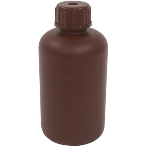 KOKUGO PE細口瓶 茶 250ml 60本入