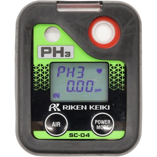 理研 個人装着型ホスフィン計 SC−04 乾電池仕