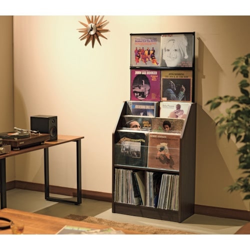 オークス レコード収納 レコードディスプレイラック