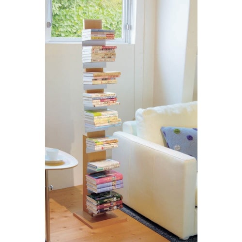 オークス 本・雑誌収納 ブックタワー ハイタイプ