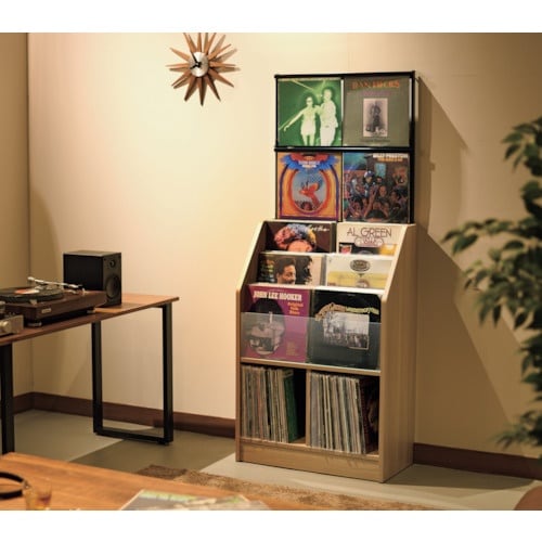 オークス レコード収納 レコードディスプレイラック