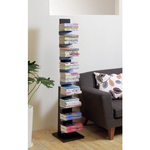 オークス 本・雑誌収納 ブックタワー ハイタイプ