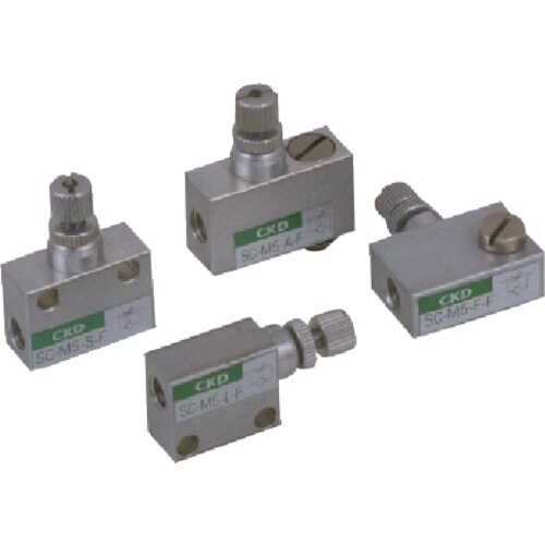 CKD スピードコントローラ 大口径タイプ M5×