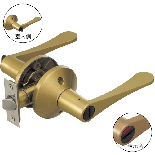 ECLE リフォーム用レバーハンドル錠 表示錠(ト