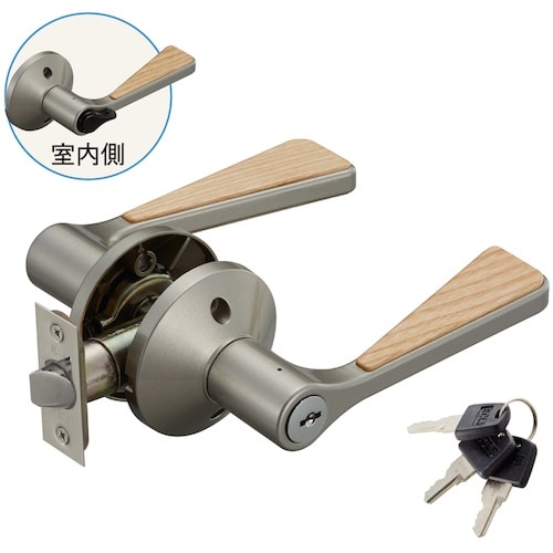 ECLE リフォーム用レバーハンドル錠 鍵付間仕切