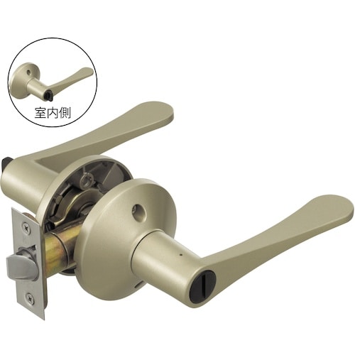 ECLE リフォーム用レバーハンドル錠 間仕切錠(
