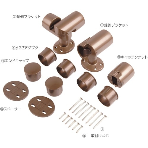 ECLE ECLE遮断機式手すりブラケット 右勝手